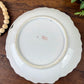Vintage Japanese Porcelain Plate with Hand Painted Roses