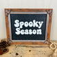 Handmade “Spooky Season” Halloween Wall Art