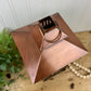 Copper Tea Light Candle Lantern