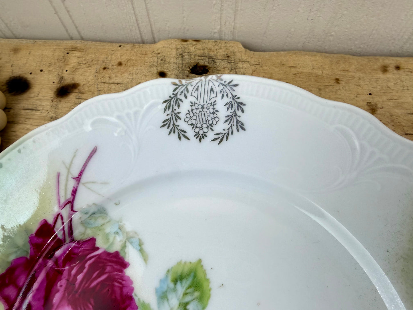 Antique C.T. Altwasser German Porcelain Plate