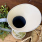 Upcycled Metal Pitcher with Yellow Roses