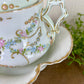 Antique Limoges French Porcelain Sugar Dish Set