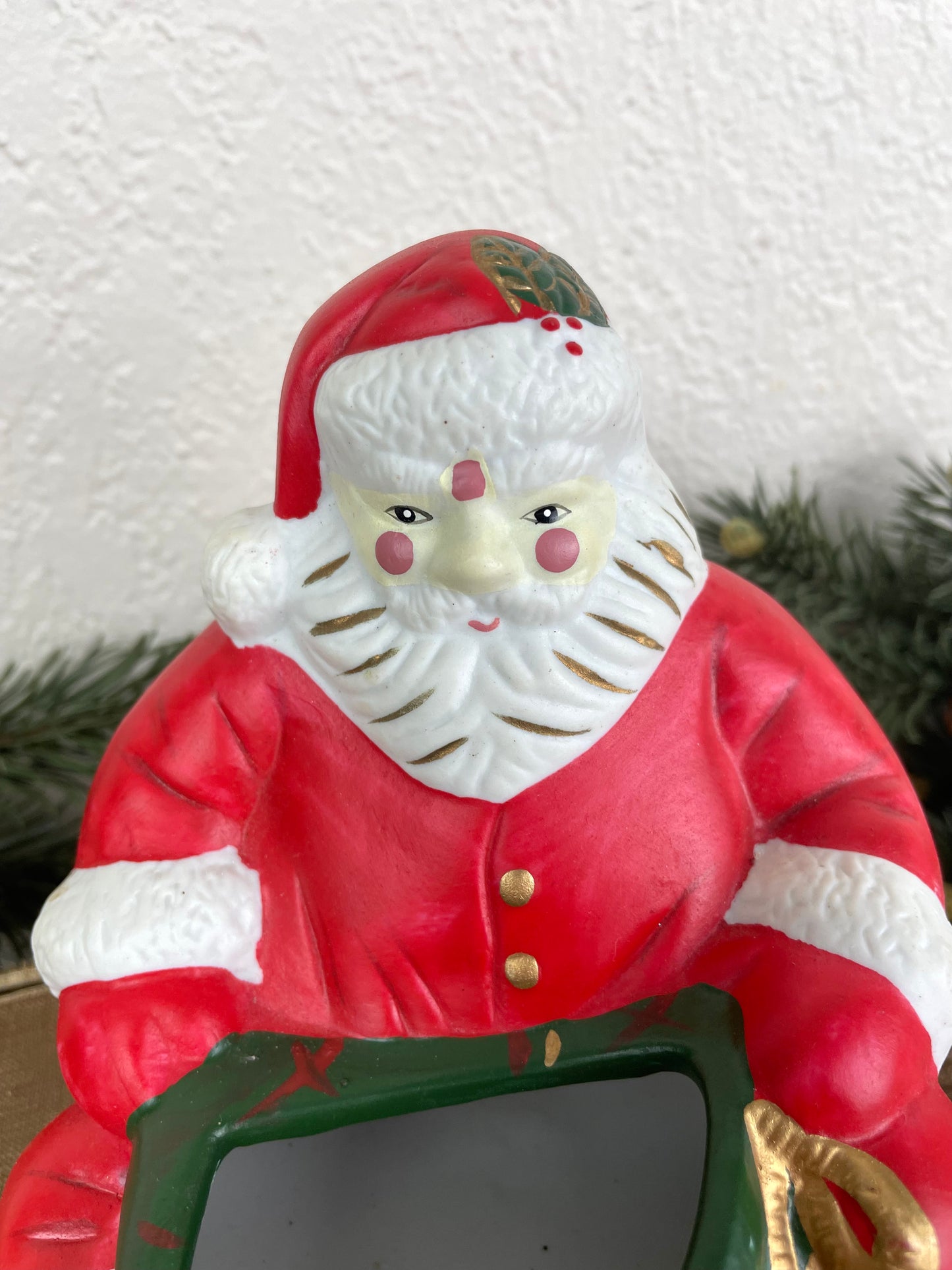 Vintage Ceramic Santa Figurine