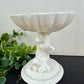 Vintage Ceramic Cherub Pedestal Soap Dish