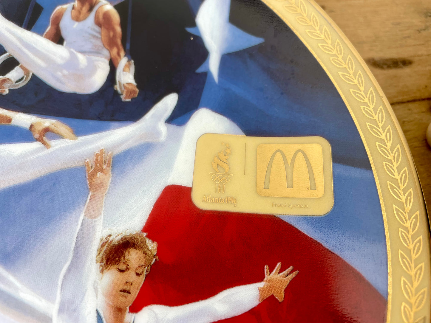 Vintage Collectible McDonald’s 1996 Olympics Plate