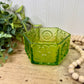 Vntage Indiana Glass Colonial Eagle and Stars Pattern Candy Dish