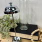 Vintage Mid-Century Glass Straw Dispenser