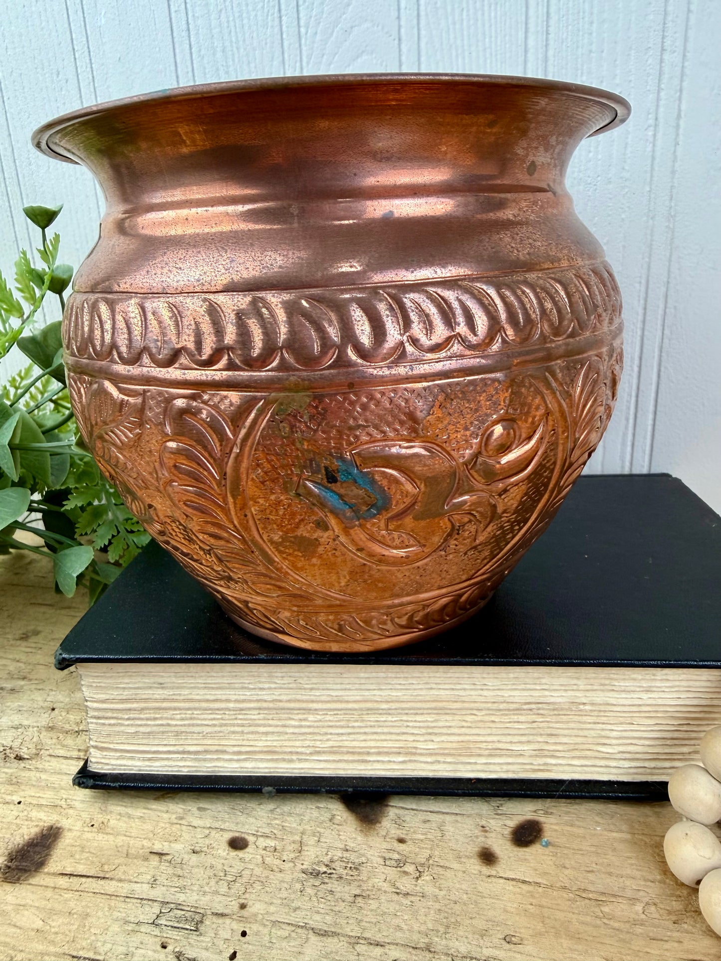 Vintage Pure Copper Kalash from India