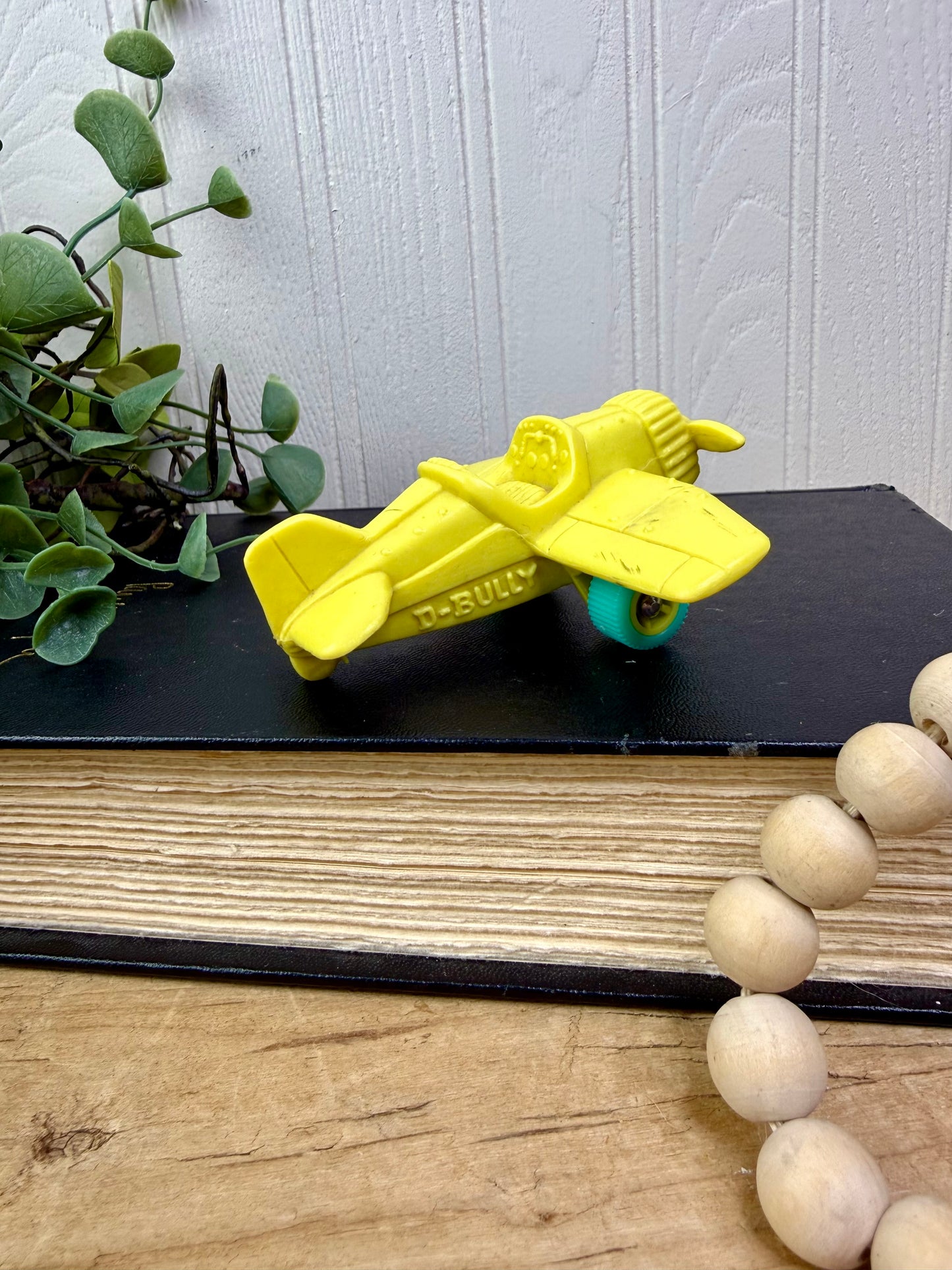 Vintage West Germany PVC Plane Toy
