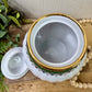 Vintage Dulevo Russian Porcelain Sugar Bowl