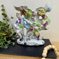 Vintage 1950’s Japanese Porcelain Figural Vase