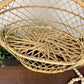 Vintage Miniature Peacock Wicker Loveseat