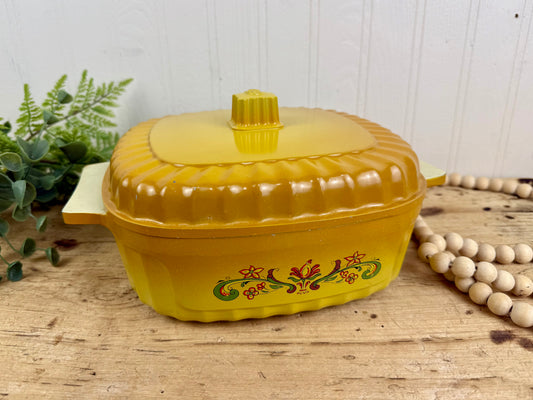 Vintage Nordic Ware Cast Aluminum Baking Dish with Lid