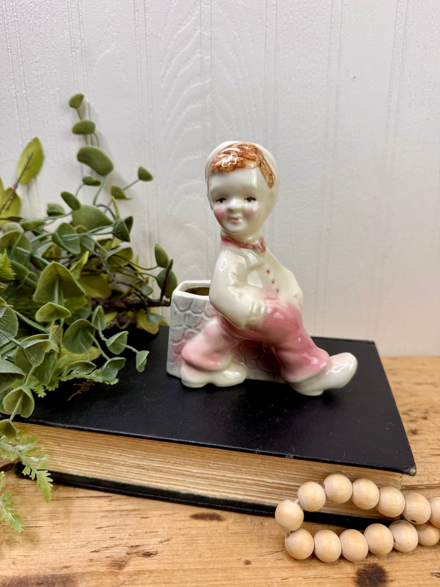 Vintage 1940’s Era Ceramic Planter