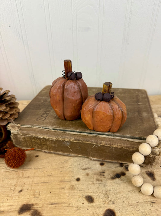 Rustic Miniature Pumpkin Set