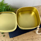 Vintage Folk Art Cookie Tin