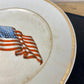 Vintage Flag Souvenir Plate