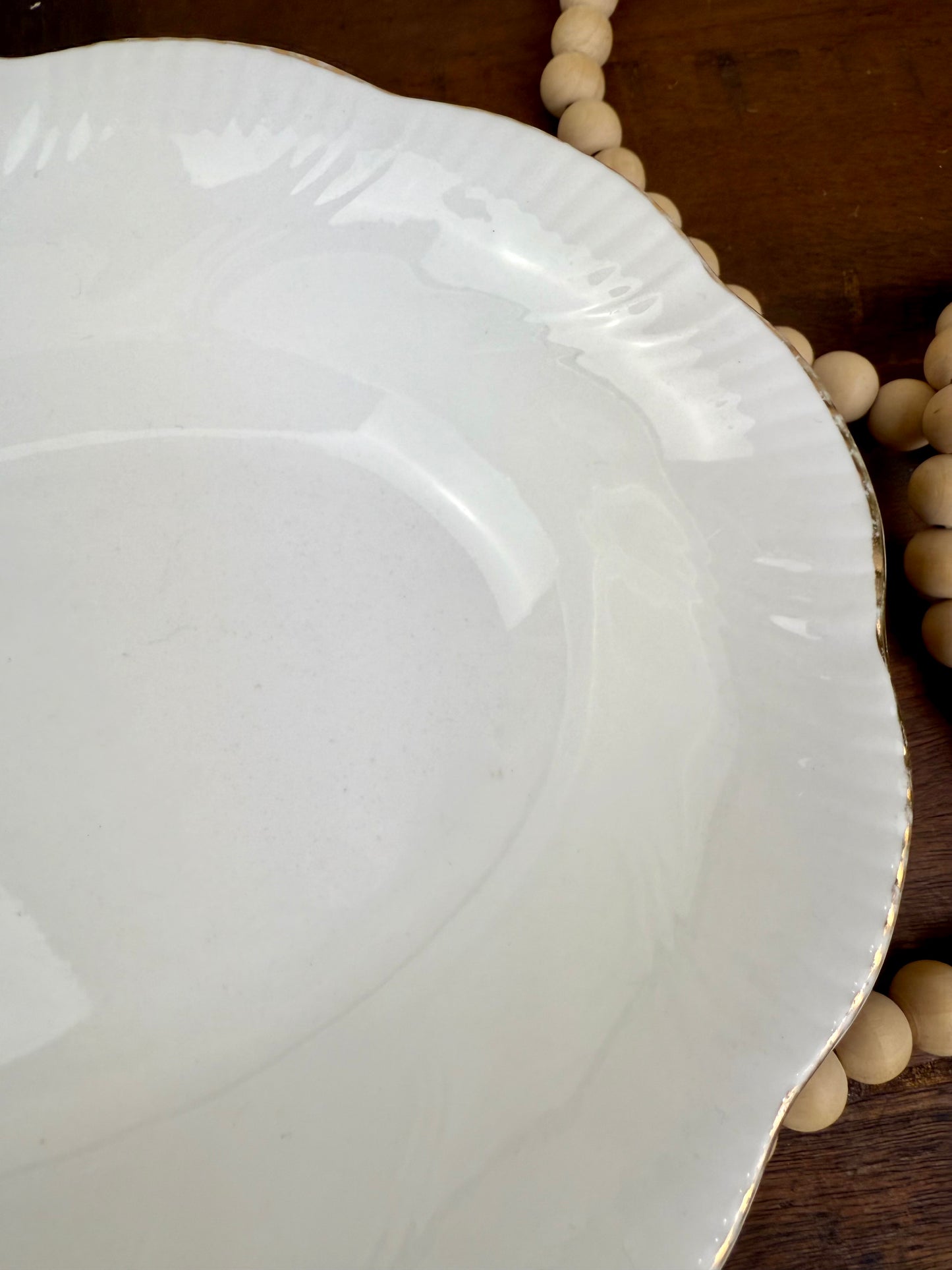 Vintage Queen's Fine Bone China Oval Serving Bowl