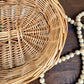 Vintage Wicker Oval Basket