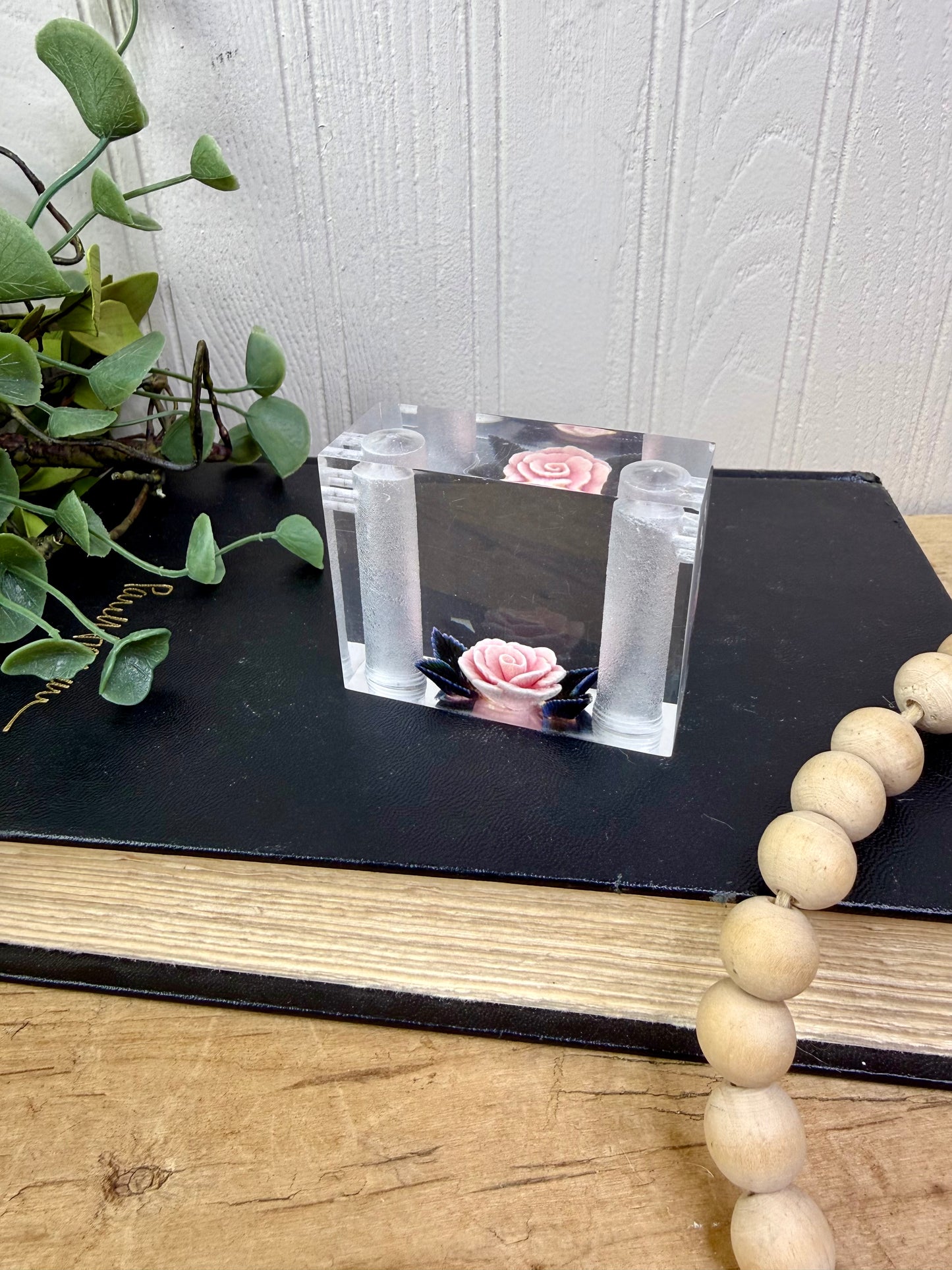 Vintage 1950’s Lucite Salt & Pepper Shaker