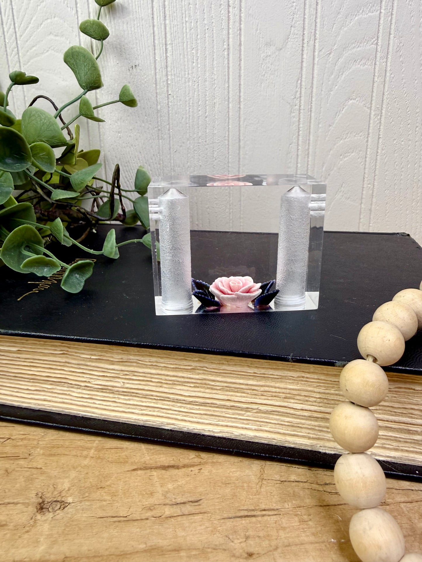 Vintage 1950’s Lucite Salt & Pepper Shaker