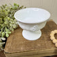 Vintage Indiana Glass Co. Colony Harvest Milk Glass Dessert Bowl