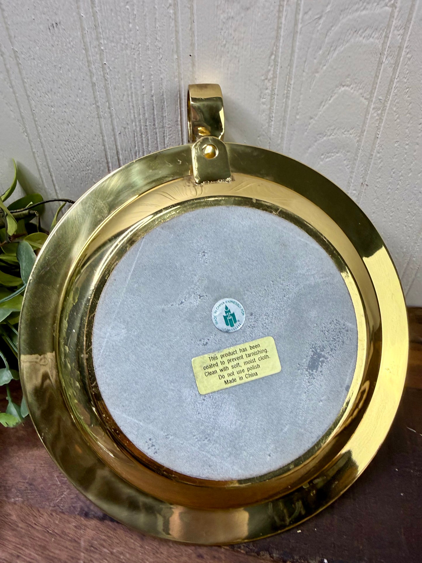 Vintage PartyLite Brass Nautical Gimbal Candle Holder