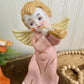 Vintage Homco Porcelain Angel Figurine Set