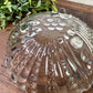Vintage Anchor Hocking Oyster & Pearl Pattern Footed Bowl