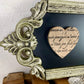 Upcycled Wall Art with Wooden Hearts