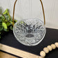 Vintage Avon Pressed Glass Trinket Basket