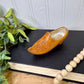 Vintage Hand-Carved Wooden Clog Souvenir