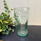 Vintage Georgia Green Coca-Cola Juice Glass