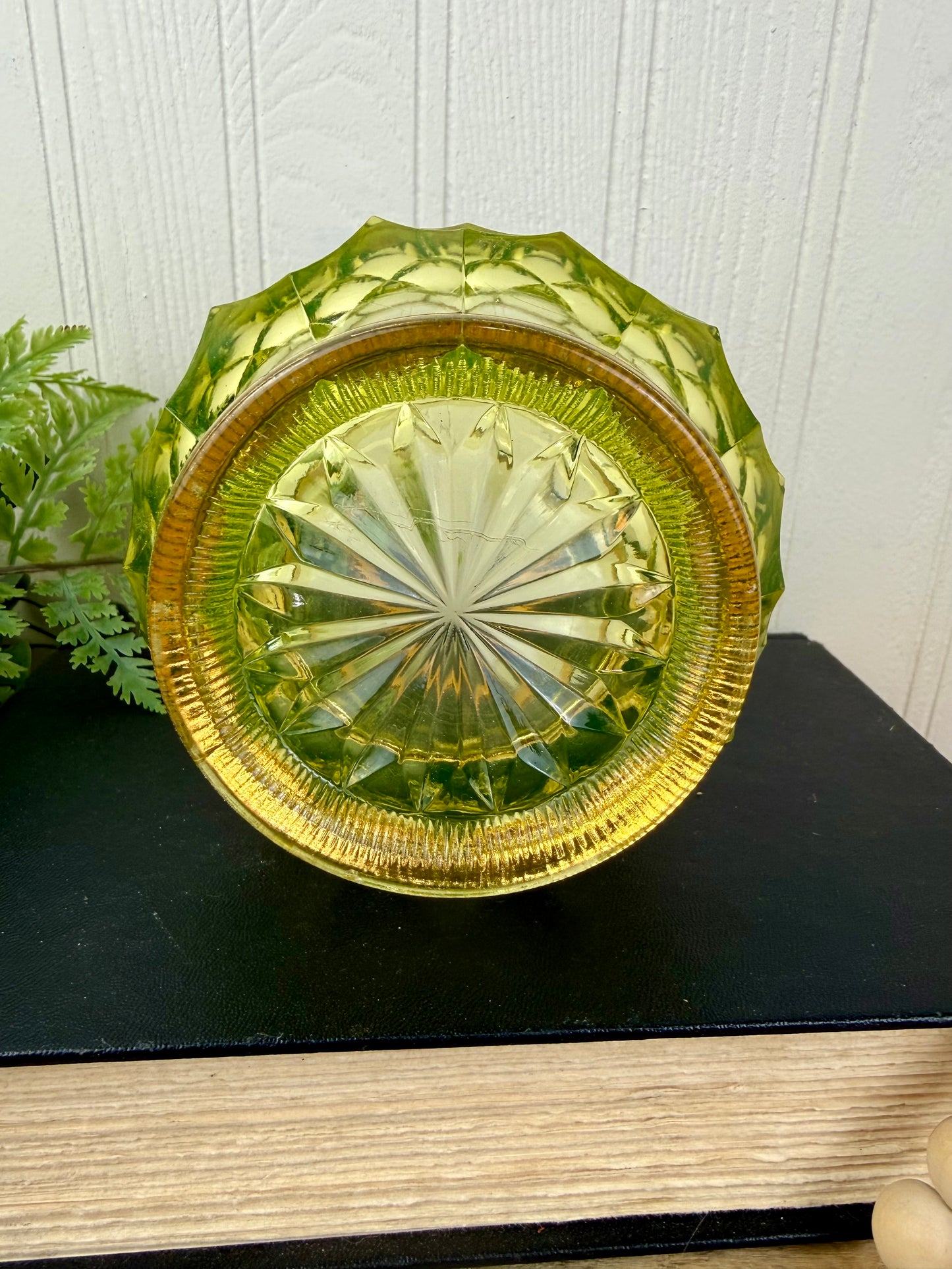 Antique Beaumont Glass Co. Columbia Sugar Dish