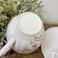 Antique J&G Meakin Tudor Roses Teacup and Saucer Set