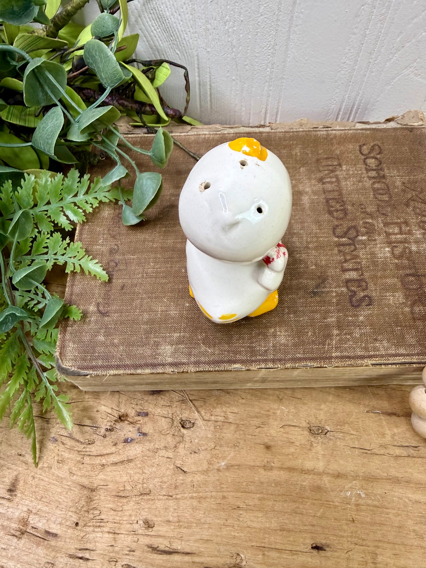 Vintage 1940’s American Bisque Duck Salt Shaker