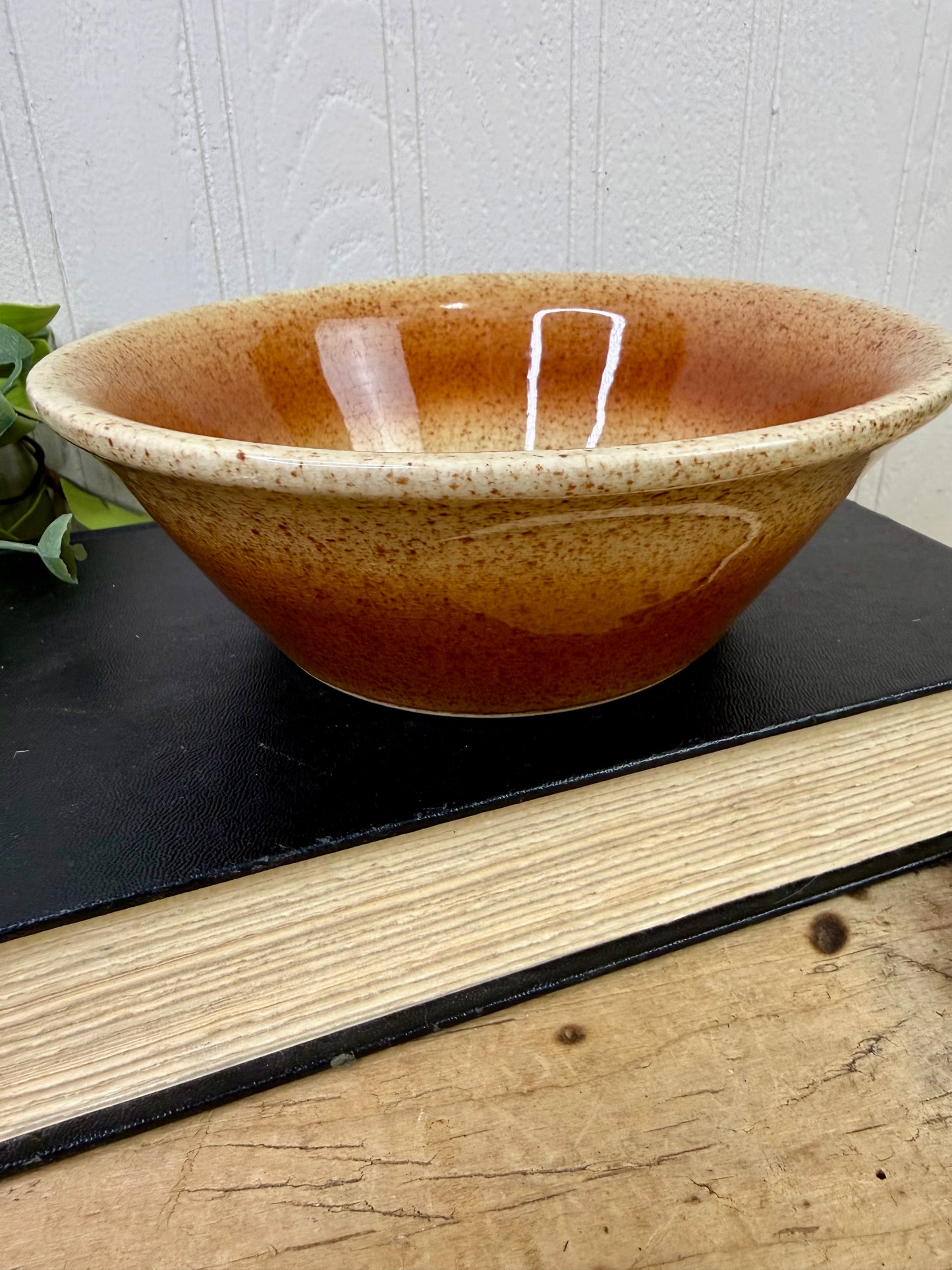 Vintage Mid-Century Oven Proof Stoneware Bowl-B