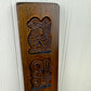 Vintage Dutch Folk Style Wooden Cookie Mold