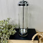 Vintage Mid-Century Glass Straw Dispenser