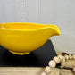 Vintage Homer Laughlin Rhythm Yellow Open Gravy Boat