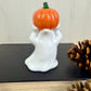 Vintage Ceramic Ghost With Pumpkin