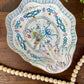 Vintage Hand Painted Porcelain Shell Shaped Dessert Platter