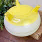 Vintage Indiana Glass Moderne Classic Footed Candy Dish
