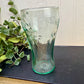 Vintage Georgia Green Coca-Cola Juice Glass
