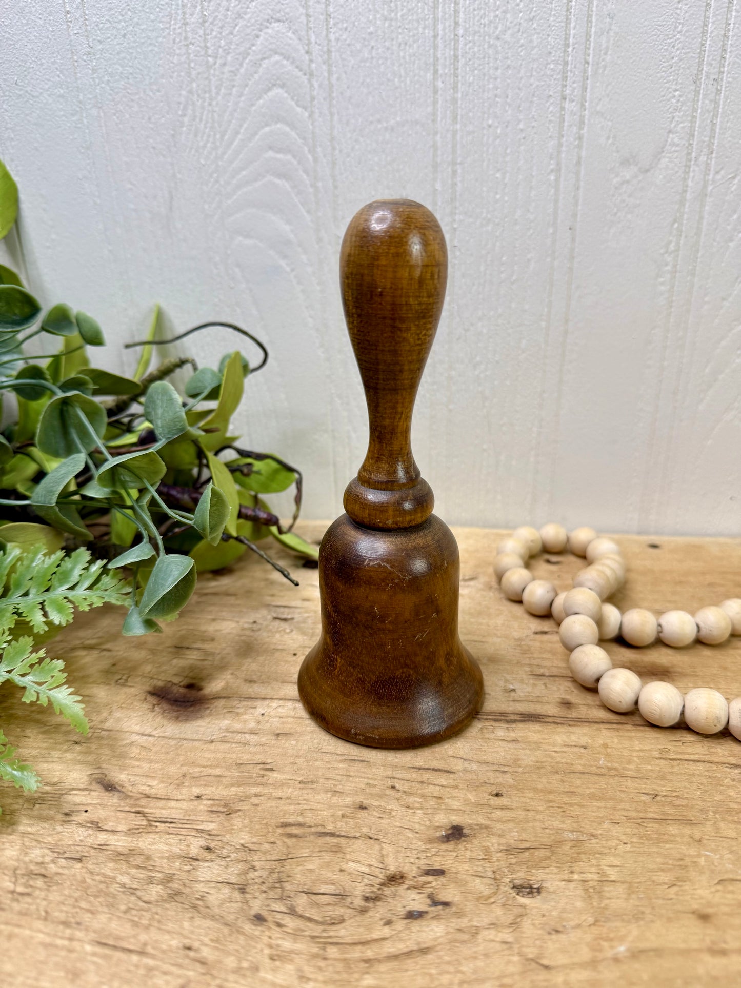 Vintage V.G. Wood Desk Teacher Bell