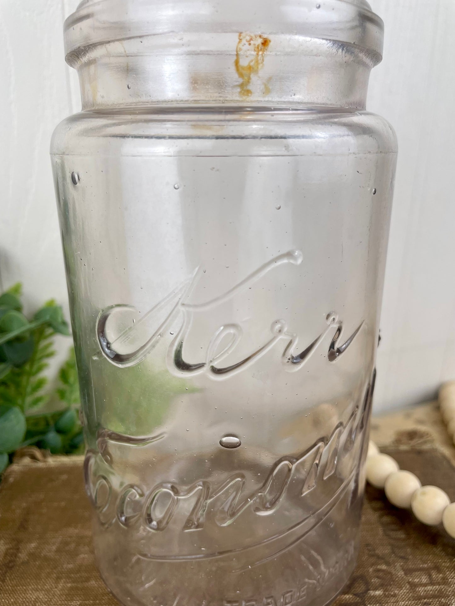 Antique Early 1900’s Kerr Economy Glass Jar