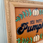Handmade Upcycled Fall Sign- “Hey There Pumpkin”