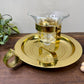 Vintage PartyLite Brass Nautical Gimbal Candle Holder