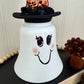 Handmade Light Shade Ghost with Orange Hat