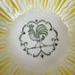 Vintage 1950's Scio Rooster Serving Bowl